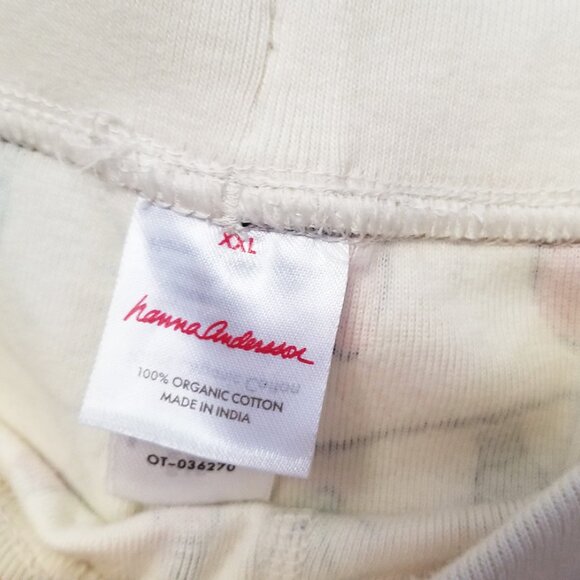 Hanna Andersson Holiday Christmas Long John Pajama Pants Bottoms XXL Bright Bulb - Picture 8 of 16